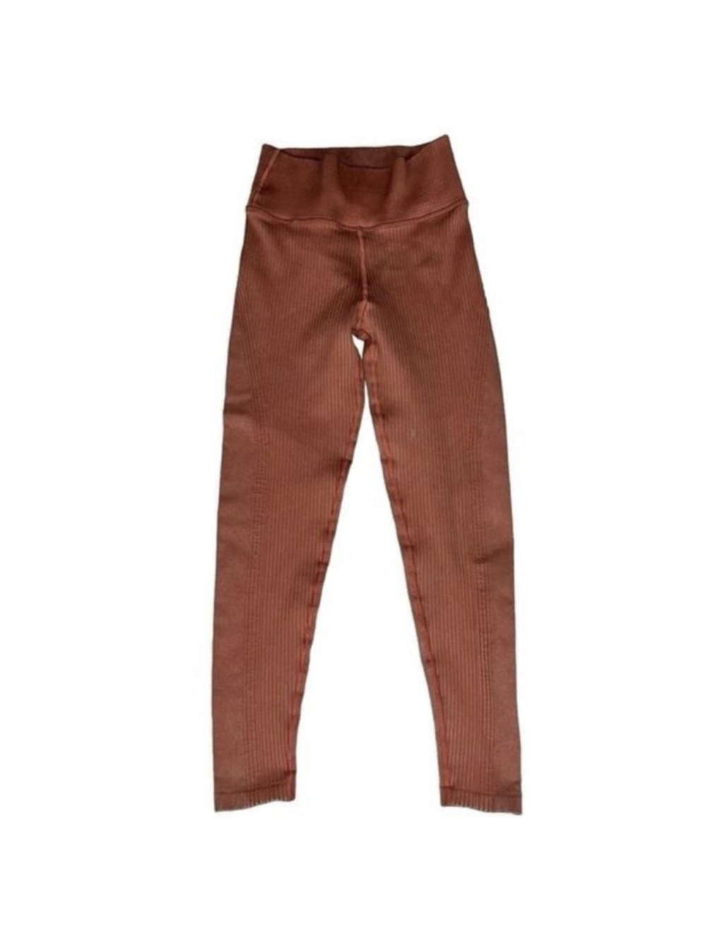 Offline By Aerie Peach High Waisted Ribbed Leggings Size XS New